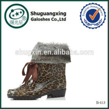 rubber boots in mud non slip footwear for winter| B-813